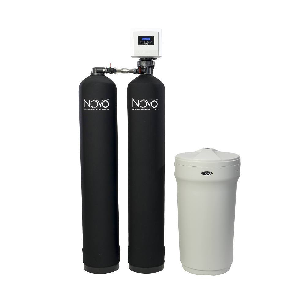 Novo 485 Series Water Softener/Filtration W/ Nvo485ufhtok-150, Black Jacket Tanks