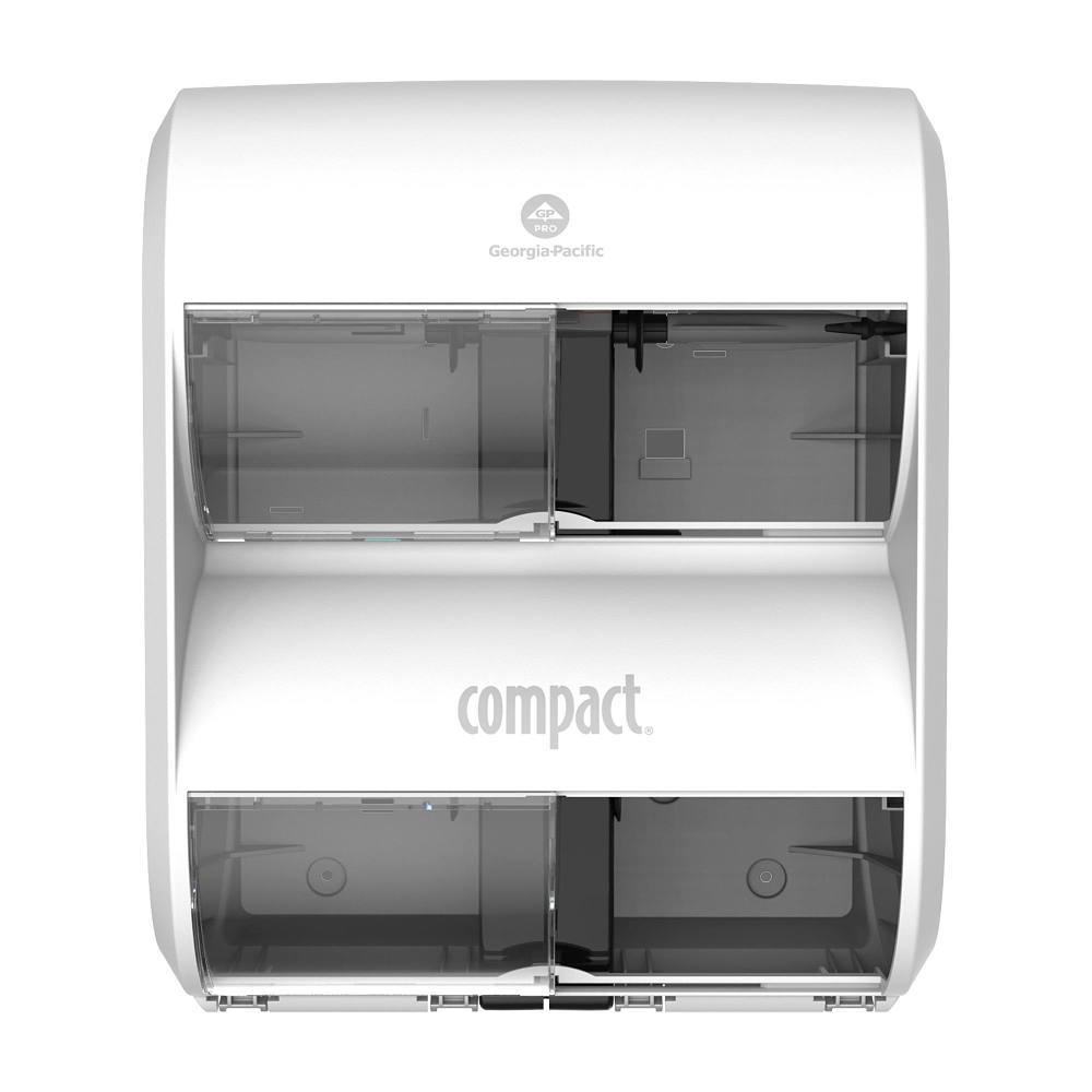 COMPACT Quad® 4-Roll Coreless High-Capacity Toilet Paper Dispenser