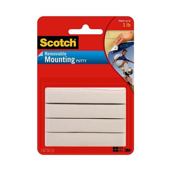 Scotch® 2 Oz Adhesive Tape Style Putty