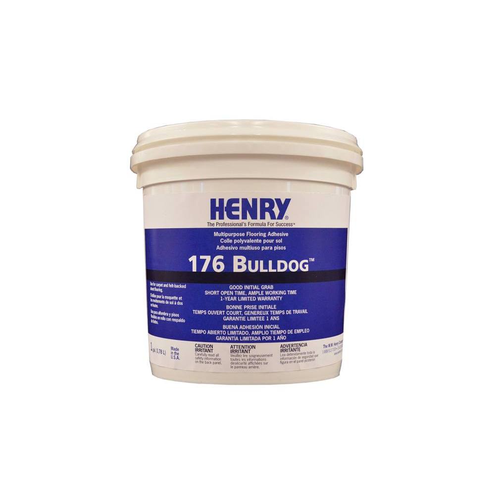 Henry 176 Bulldog Multi-Purpose Carpet And Sheet Vinyl Adhesive, 1 Gallon