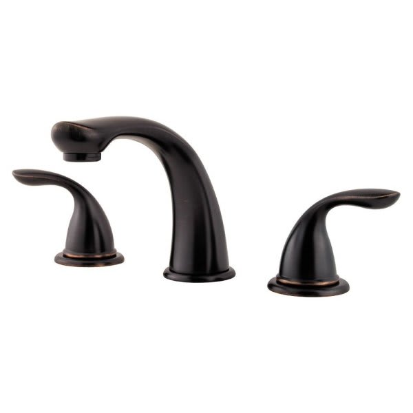 Pfister® Pfirst™ Roman Tub Trim, 18 Gpm, Tuscan Bronze, 2 Handles