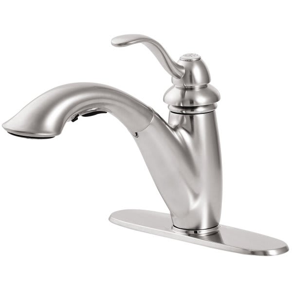 Pfister 1-Handle Pull-Out Kitchen Faucet In Polished ...
