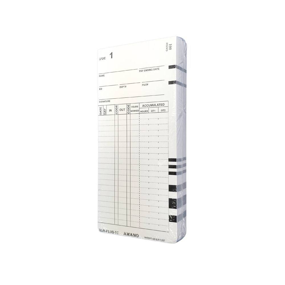 Amano Mjr-Plus Timecards - 100