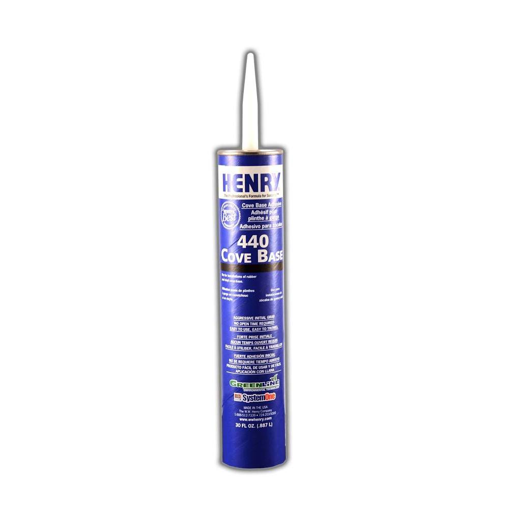 Henry 440 Cove Base Adhesive 30 Oz Case Of 12