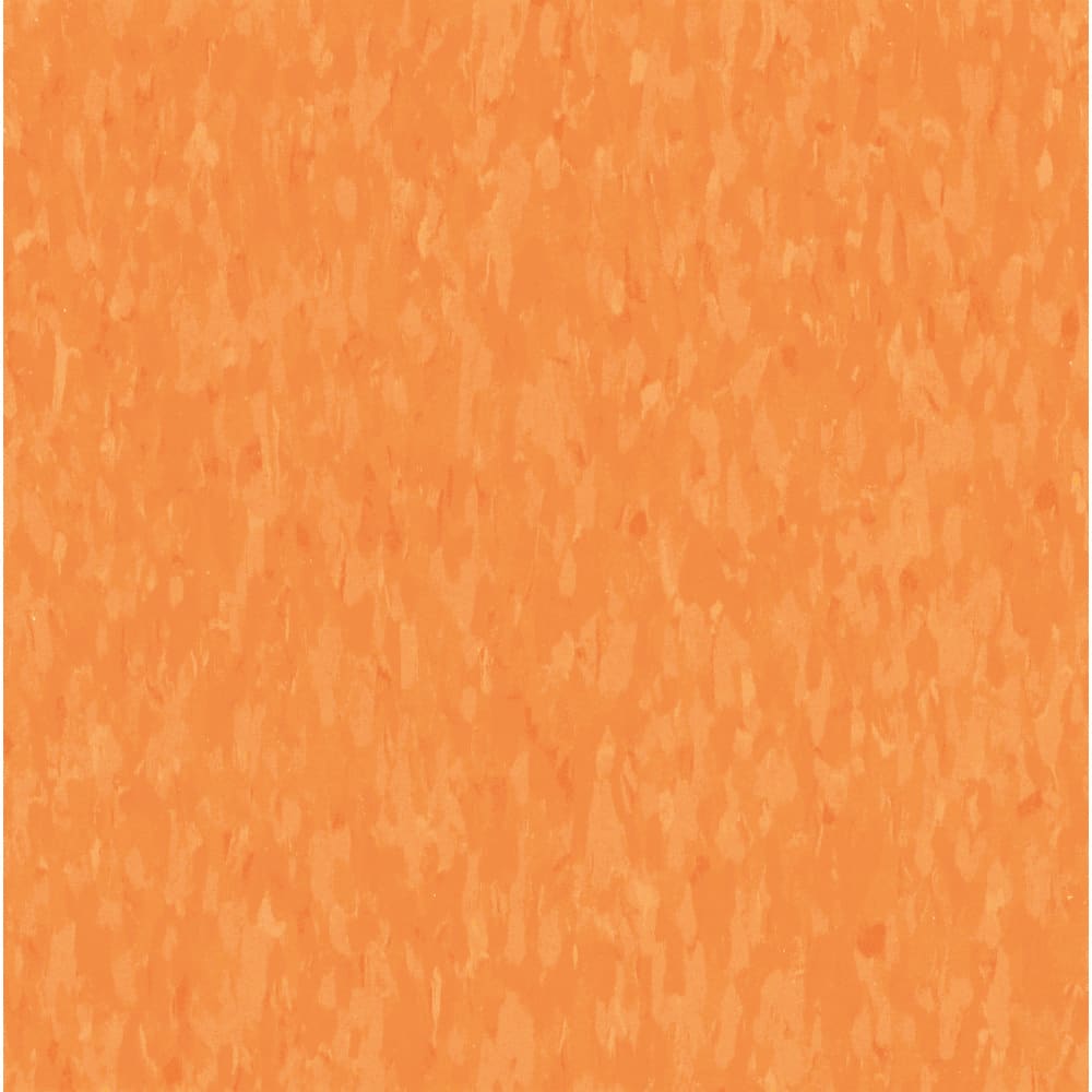 Armstrong Flooring 12x12 Vct Screamin’ Pumpkin Case Of 45