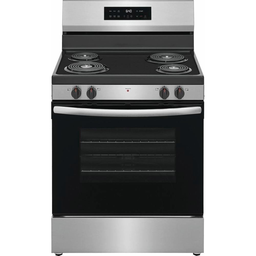 Frigidaire 30 In Freestanding Coil Top Self Clean Range