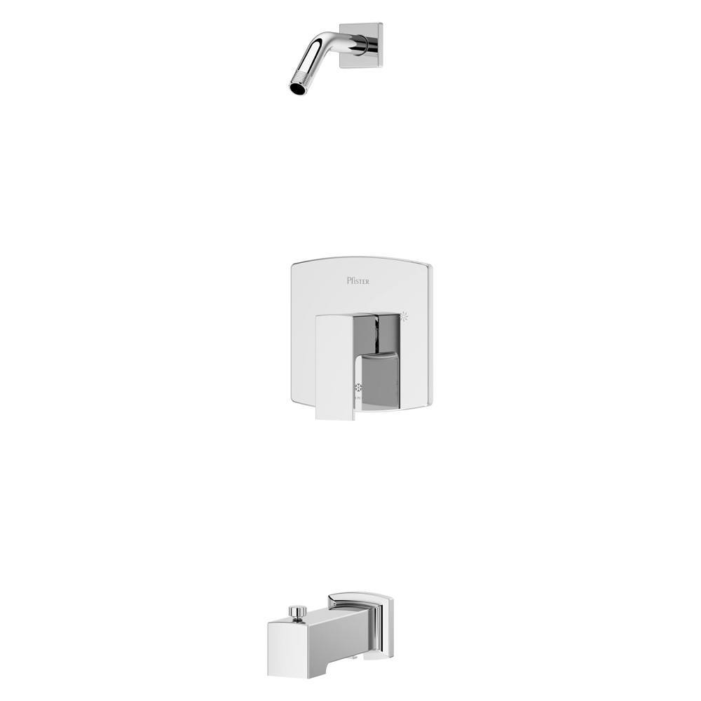 Pfister Pfirst Modern Tub/Shower Faucet In Polished Chrome