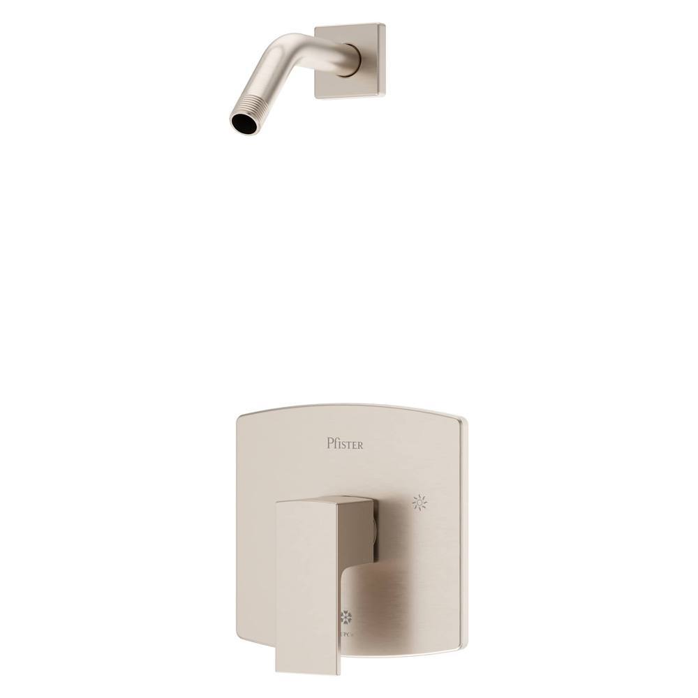 Pfister Pfirst Modern Shower Only Faucet In Brushed Nickel