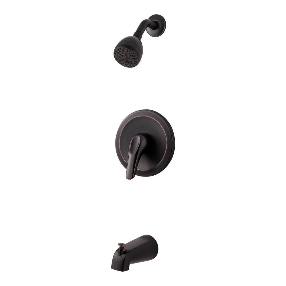 Pfister Pfirst Series 1-Handle Tub/Shower Trim Kit In Tuscan Bronze