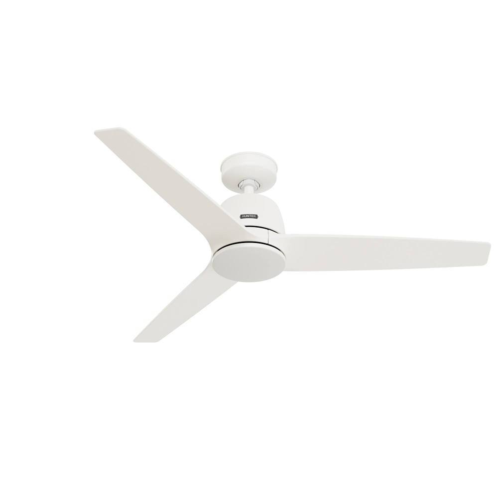 Hunter Fan 52" Malden Ceiling Fan, Matte White