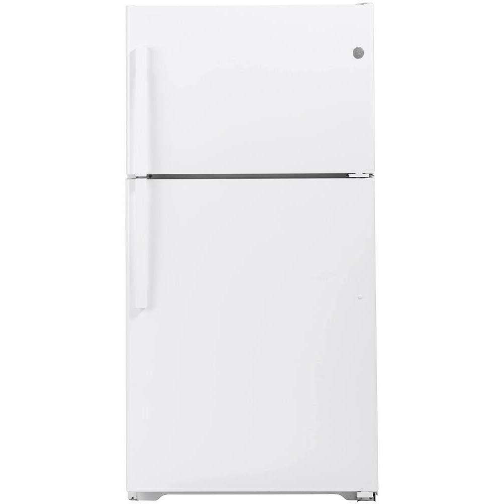 GE® ENERGY STAR® 21.9 Cu. Ft. Top-Freezer Refrigerator,icemaker, Ada, White