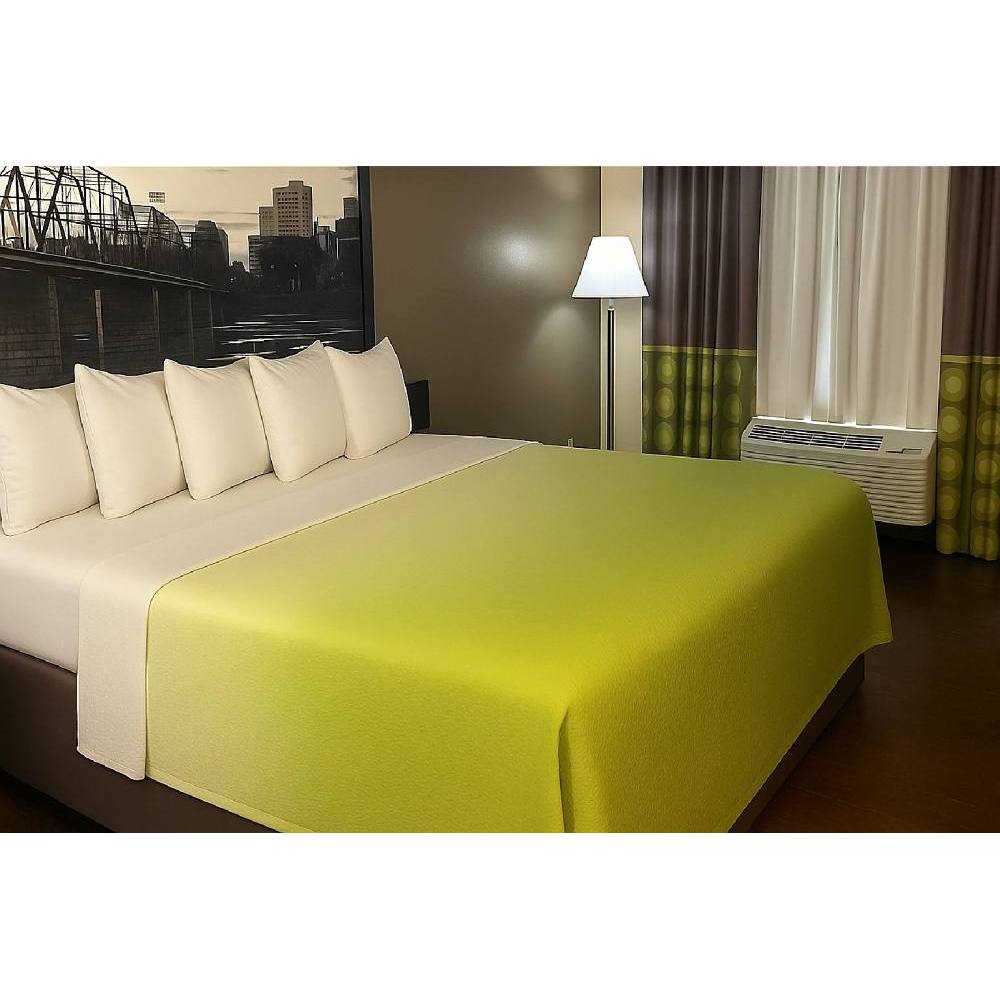 Golden Mills King Ombré Lime Top Sheet Simply Ready™ Stain Resistance Case Of 12