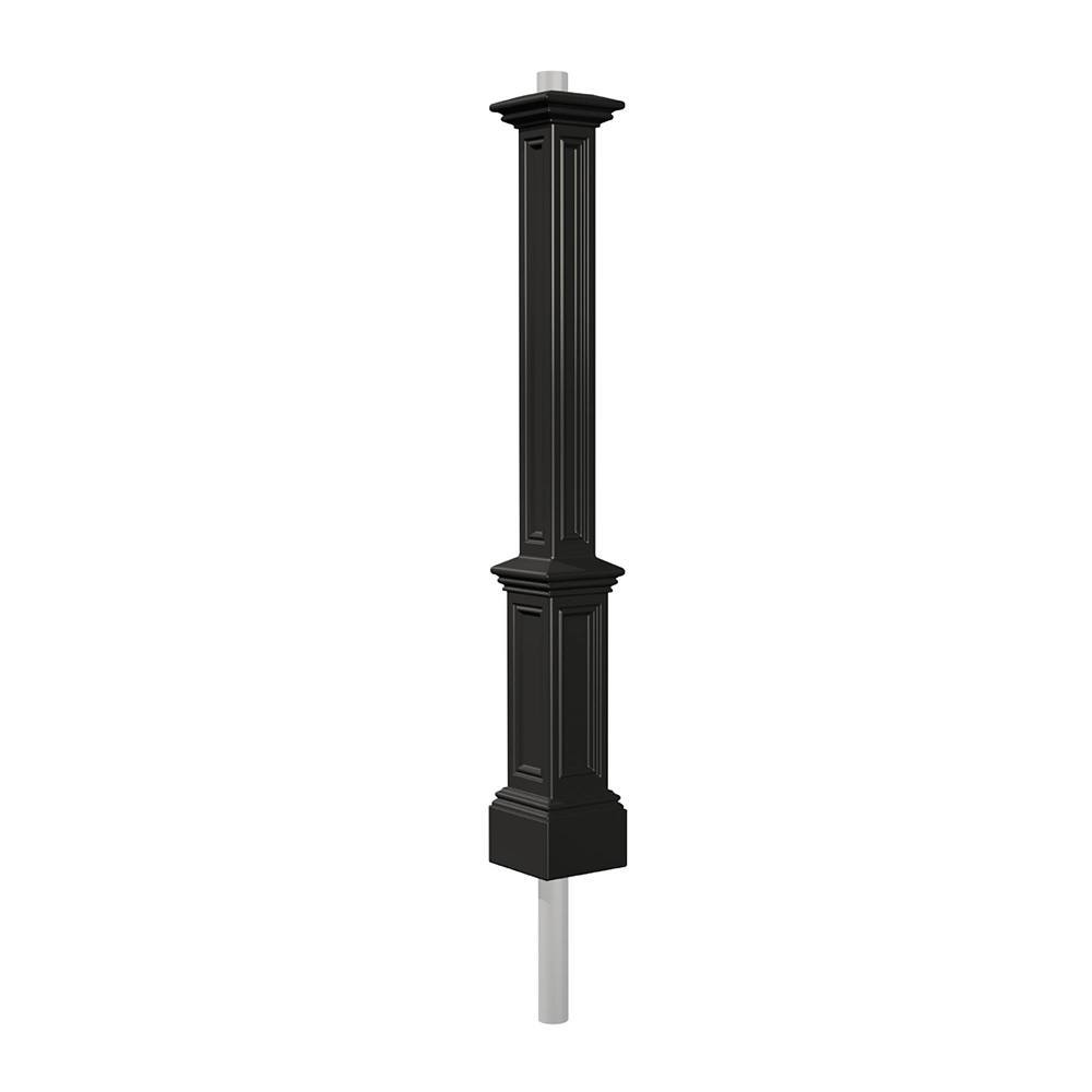 Mayne Signature Lamp Post - Black With Mount