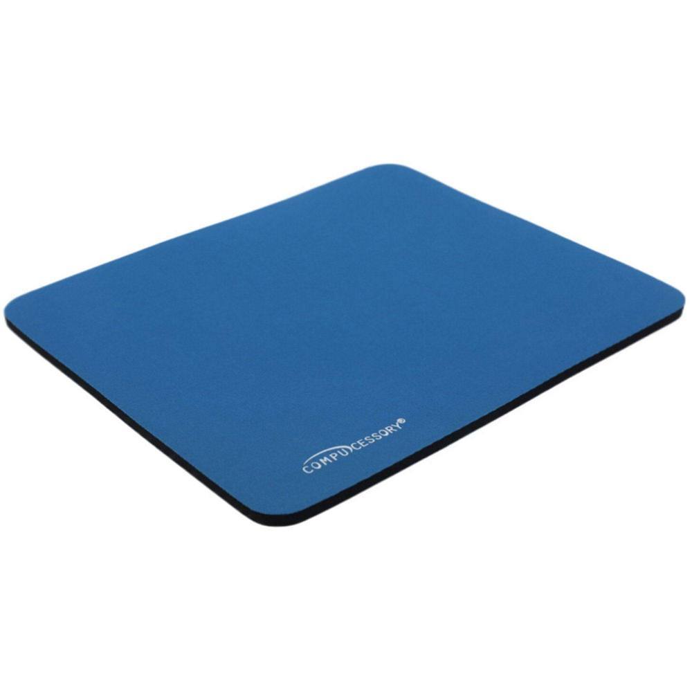 Compucessory Cloth Nonskid Mouse Pad 9.5" X 8.5" Blue
