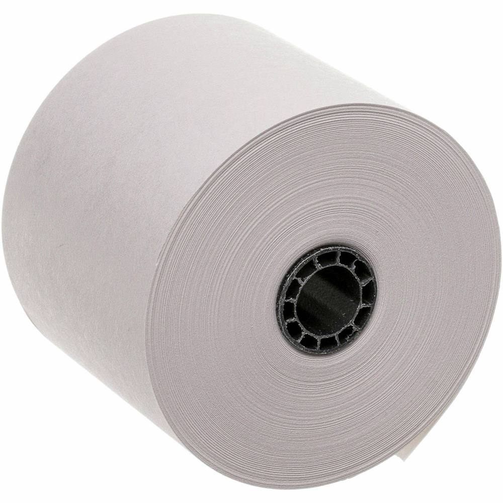 Business Source 1-Ply Bond Paper Roll 2.25" X 150ft White Package Of 100