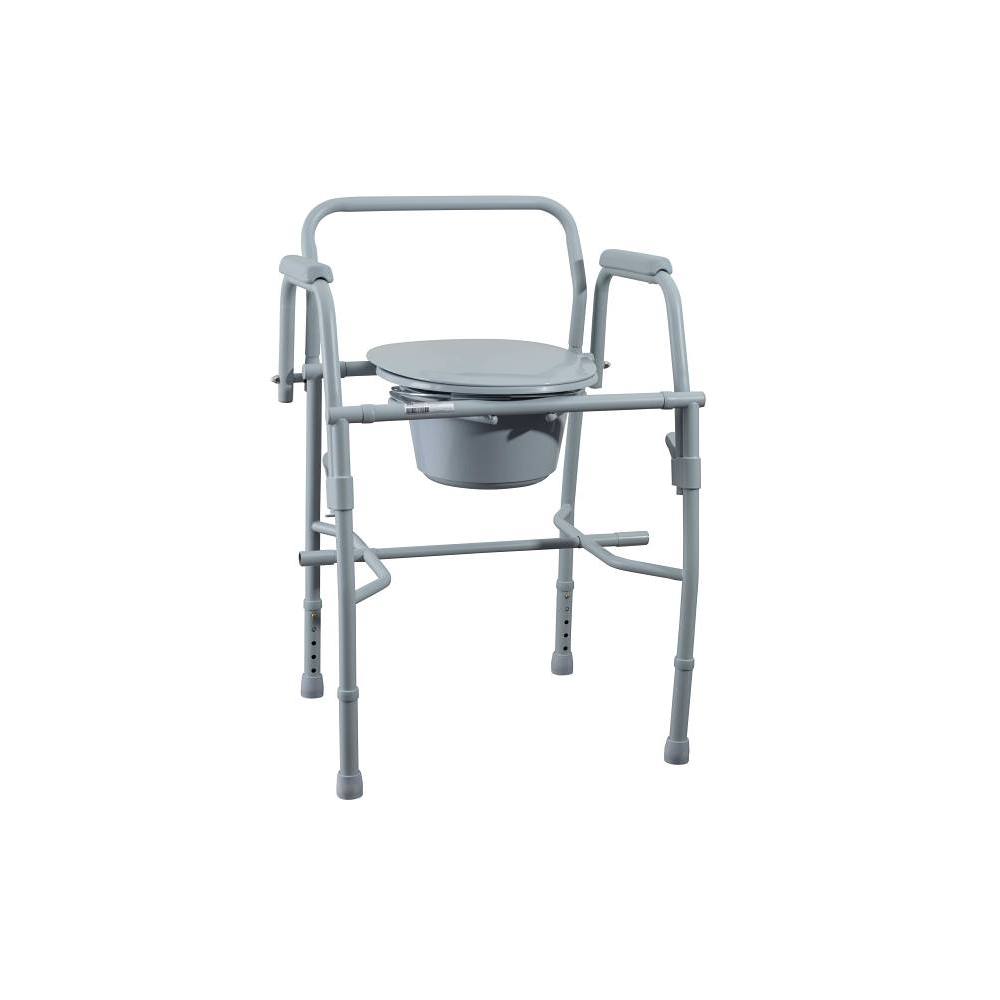 Medacure Drop Arm Folding Commode