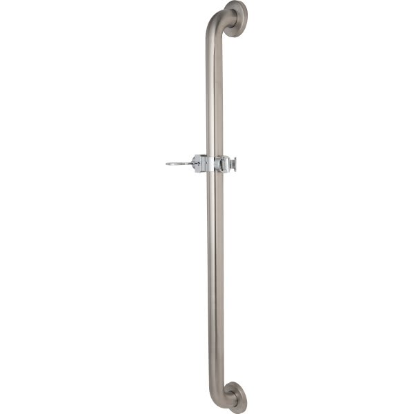 Moen Commercial Gray Plastic Slide Bar/grab Bar Shower Connecter HD
