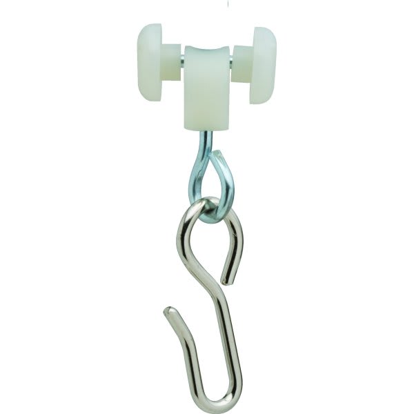 Threadwell Curtain Carrier 5000 Series Wheeled With Hook - Package Of 25