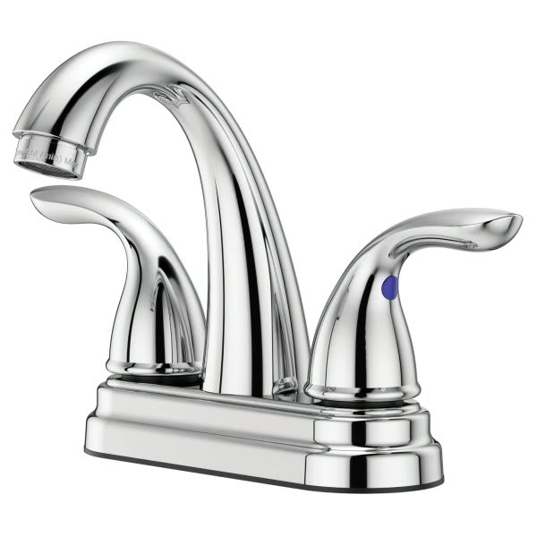 Pfister® Pfirst Series Bath Faucet With Push Drain, 2 Handle, Brushed