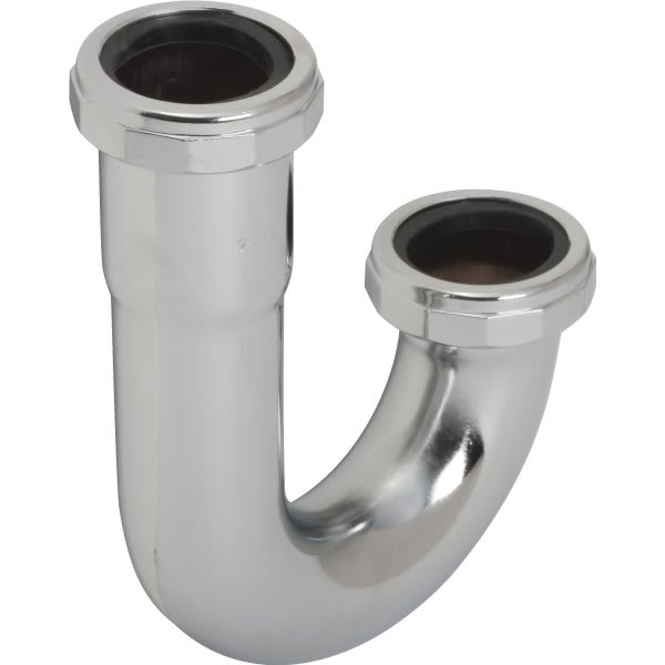 Brass Tubular PTrap 11/2" x 11/4" And 11/2" Washer Connect 20Gauge