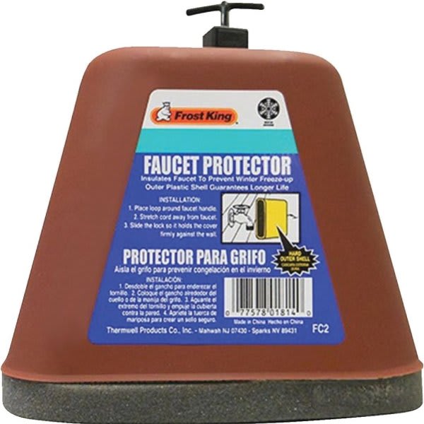Frost King® Cold Weather Outdoor Faucet Cover Hard Plastic