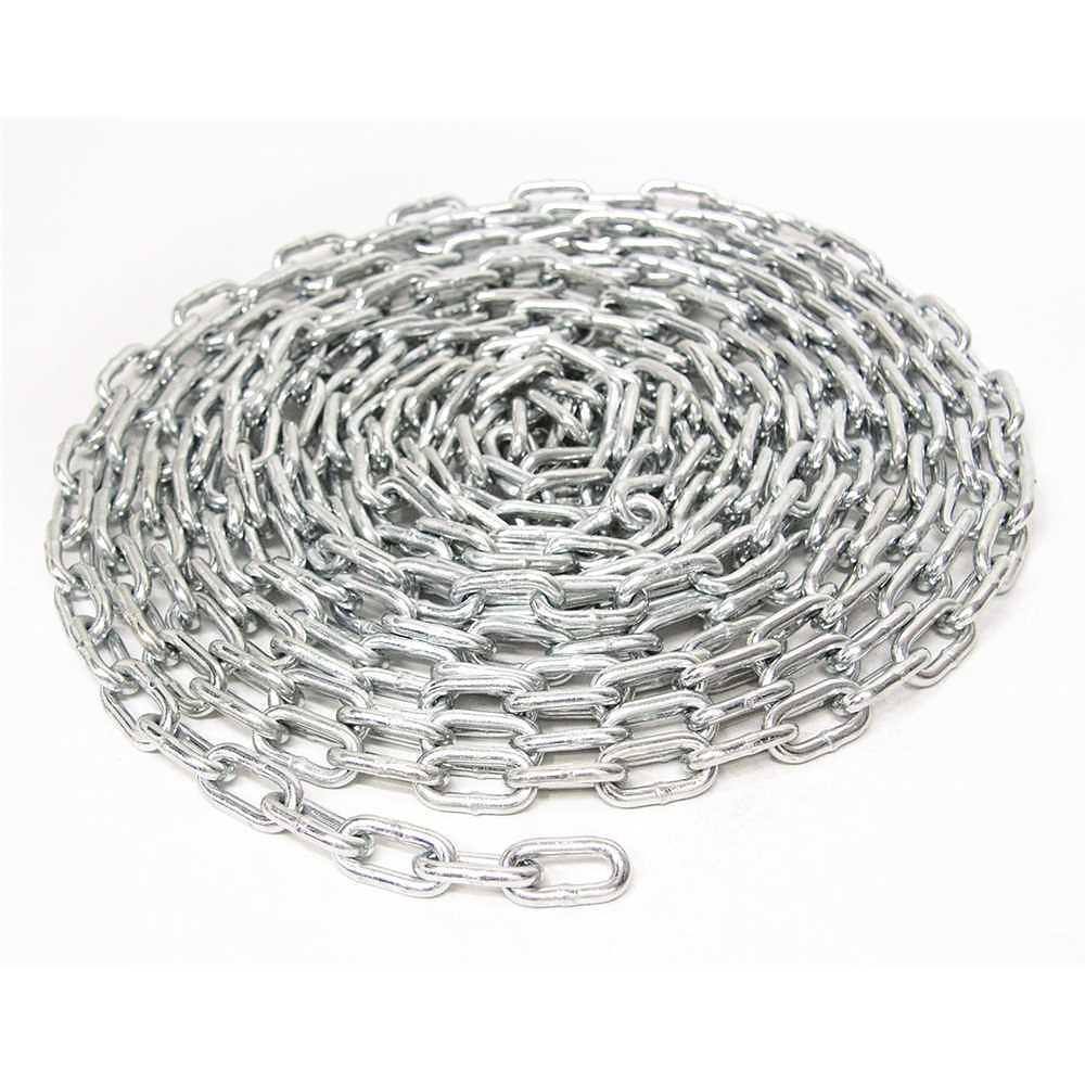 Mibro Kingchain 3/16 In. X 25 Ft. Grade 30 Zinc-Plated Steel Proof Coil Chain