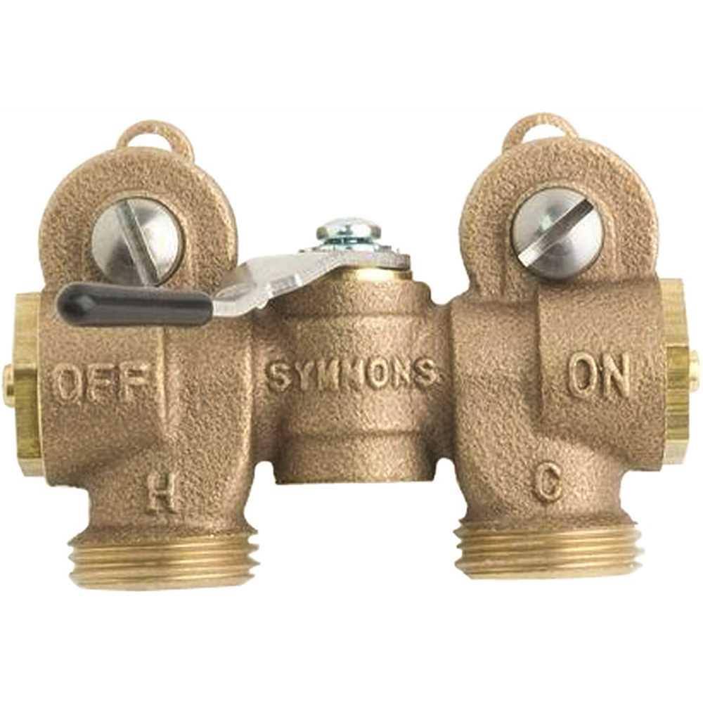 Symmons 1 In. Copper Ips Pe Laundry-Mate Washing Machine Valve