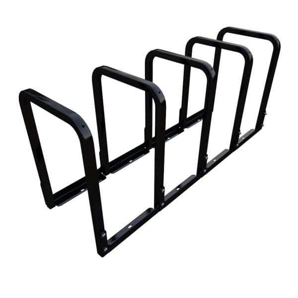 Dero By Playcore® 10-Bike Black Surface Mount U-Lockit