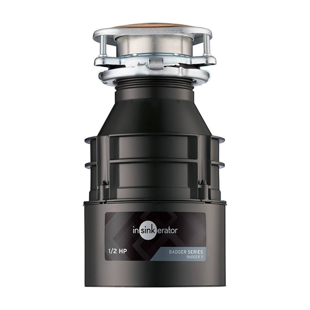 Insinkerator Badger 5 Disposer, 1/2hp  Induction Motor