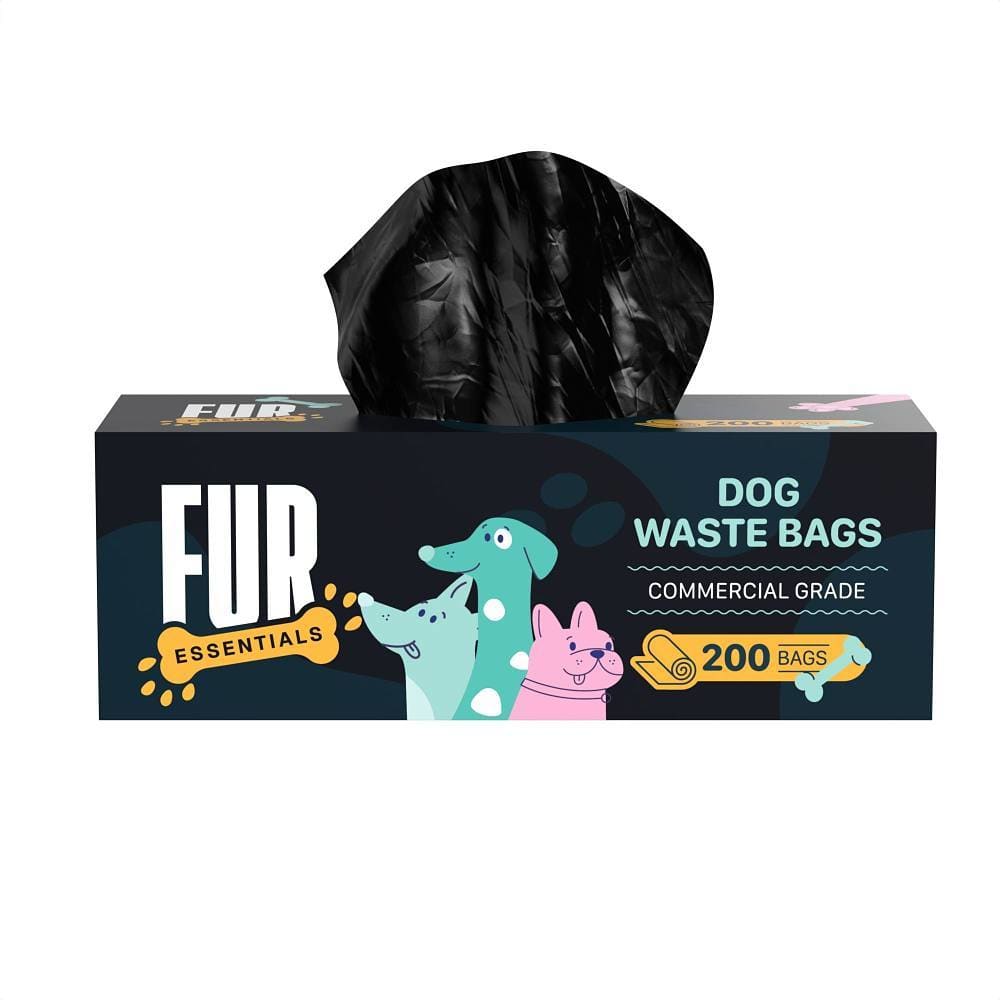 Fur Essentials 2000 Pet Waste Station Bags Refill Bags 8x13 Inch Bag Case Of 10