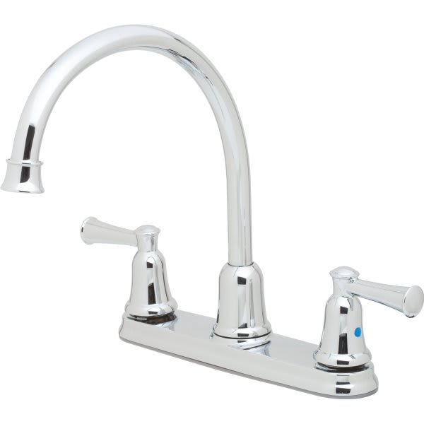 Cleveland Faucet Group® Capstone™ Kitchen Faucet, 2 Handle, 1.5 Gpm, Chrome HD Supply
