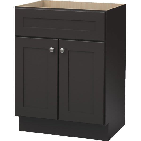 Seasons® Bath Vanity Base Cabinet, 30W x 34-1/2H x 21D, Espresso Finish