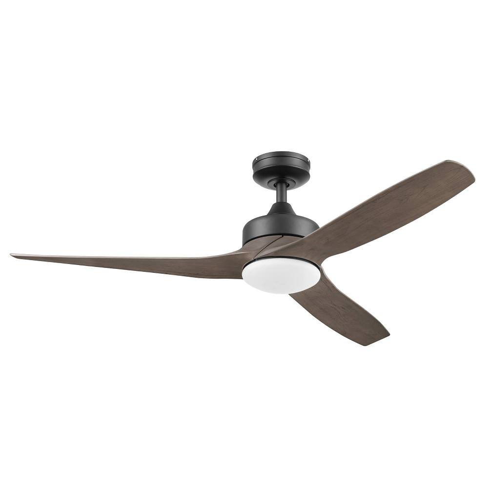 Honeywell Lynton 52 Inch Matte Black Ceiling Fan