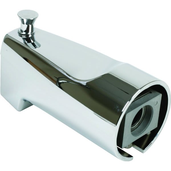 Seasons® Chrome Adjustable Diverter Tub Spout For 1/2 Or 3/4 Pipe