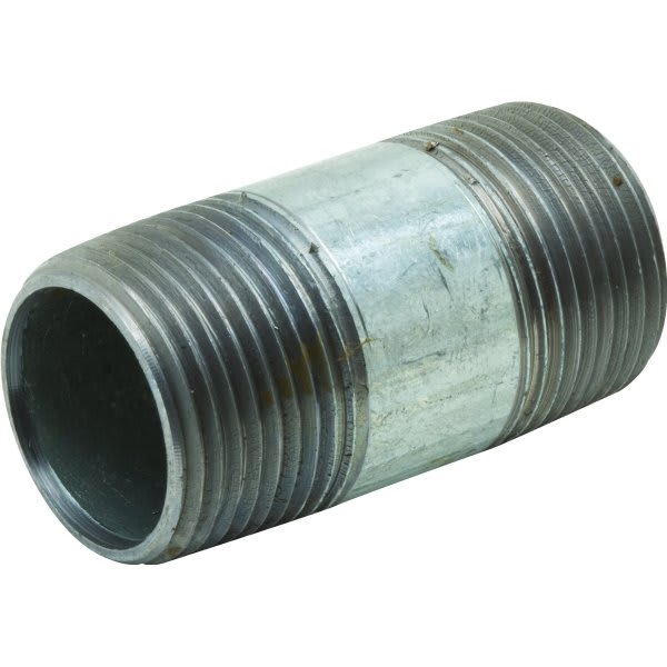 Mueller Streamline Galvanized Malleable Nipple 1/2" X 2"