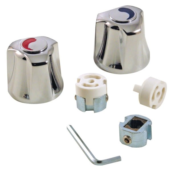 Danco Universal Large Metal Canopy With Universal Handles For Tub