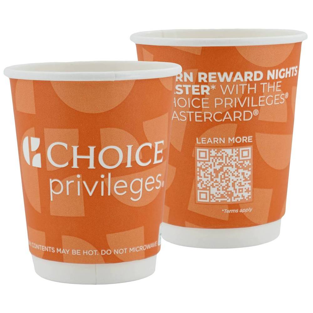 Choice Hotels Choice Rewards 9 Oz Cup Case Of 500 Unwrapped