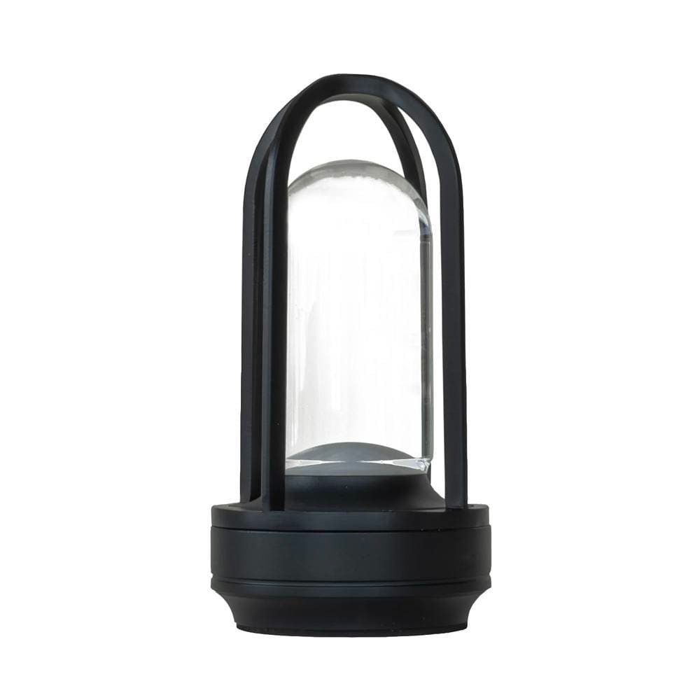 American Tack & Hardware Bristol Rechargeable Indoor Table Lamp Black