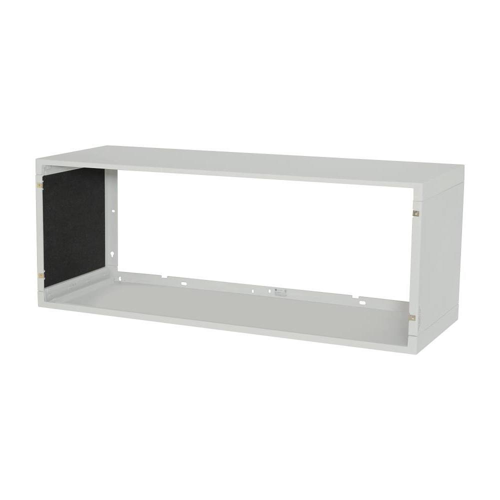 GE Zoneline Quick Snap 42 In. Wall Sleeve, Fiberglass Polyester, Plastic Gray White