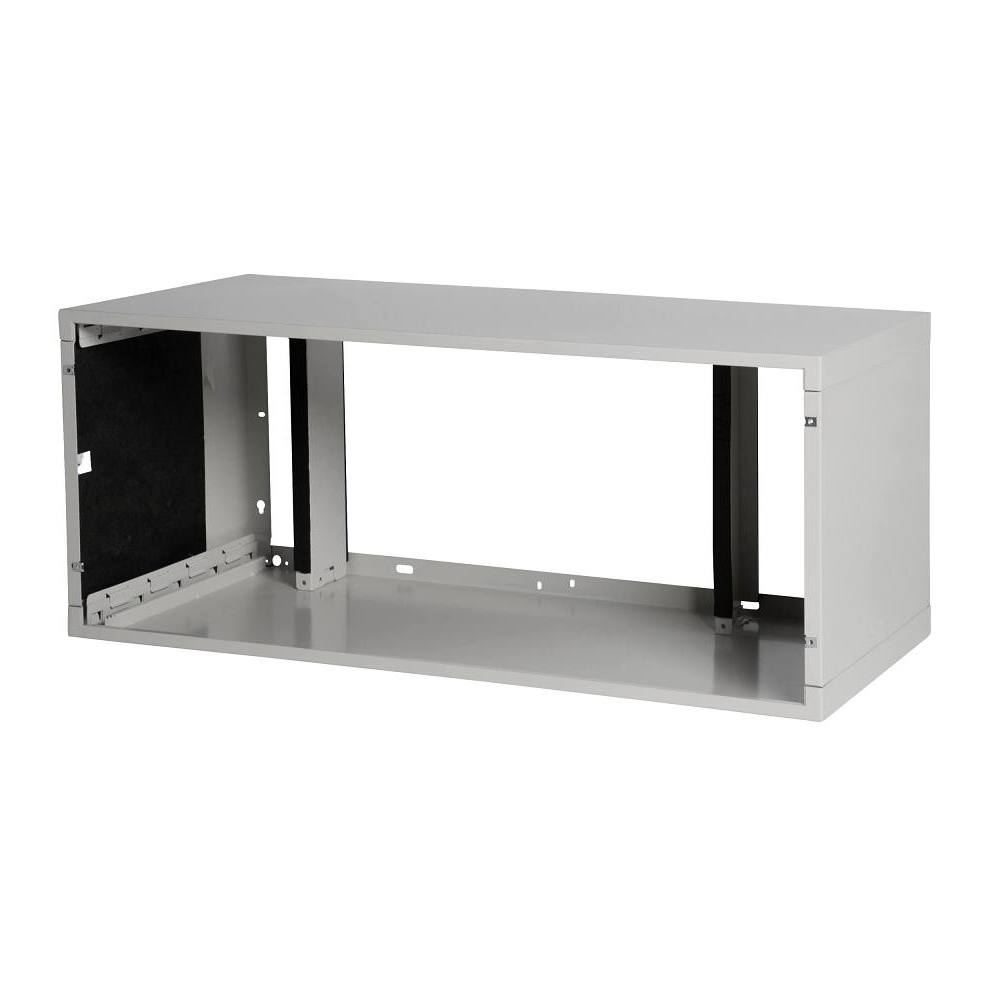 GE Zoneline Quick Snap 42 In. Wall Sleeve, Extended 22 In. Depth, Metal Grey White