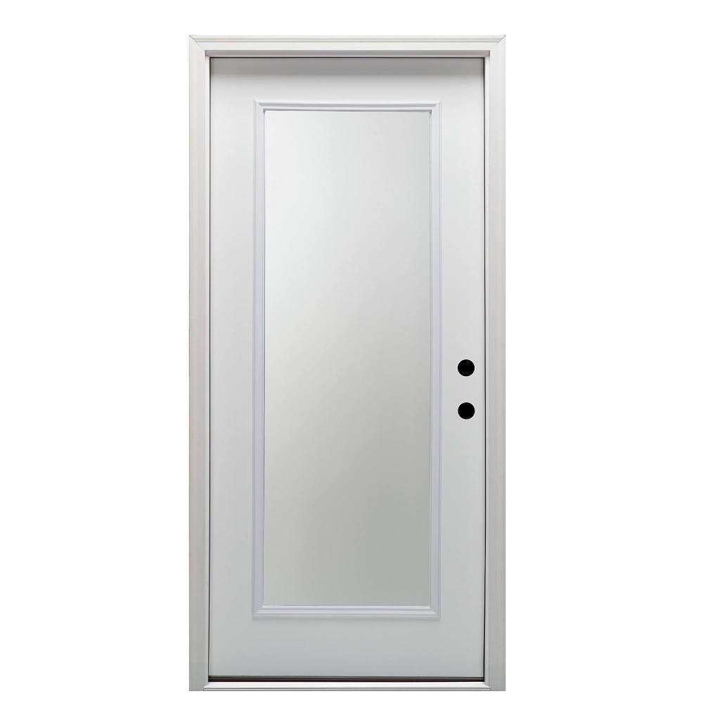 Mmi Door 36"X80" LH Full-Lite Clear Prehung Front Door