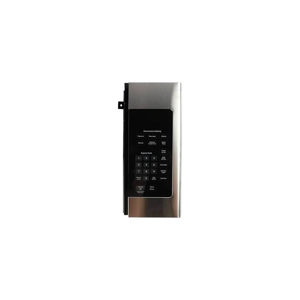 GE Replacement Stainless Steel Control Panel For Microwave Part # Wb56x38145