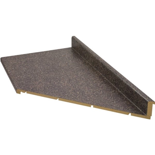 VT Industries 221/2"D x 6L Laminate Granite Vanity Countertop (Perlato