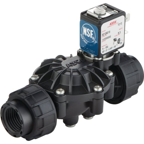 Asco Valve Solenoid 2 Way Closed 2" Npt 120vac 60 Cv 025 Psi Nema 1