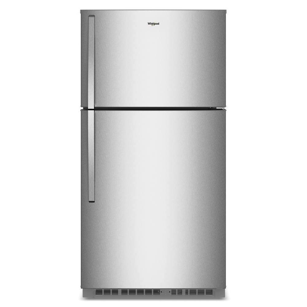 Whirlpool 32.8" W Top Freezer Refrigerator With Total Coverage Cooling Ss