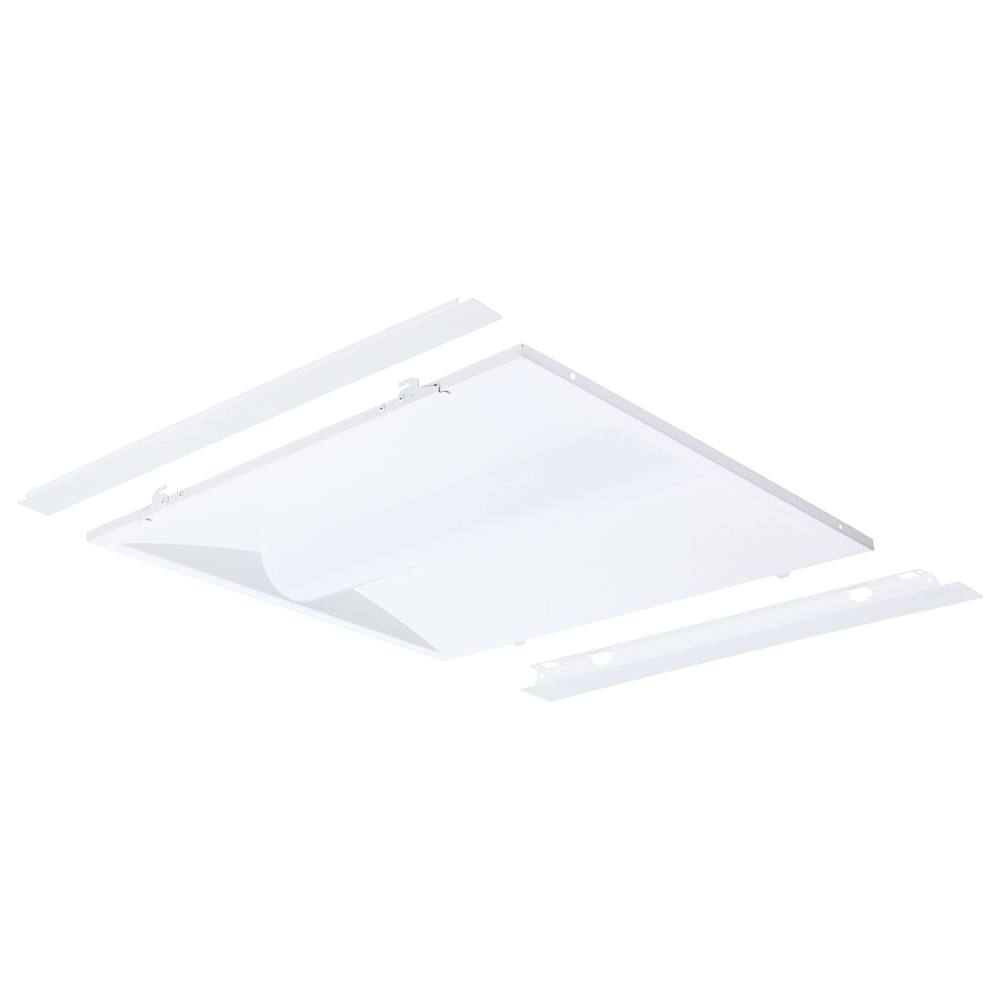 SATCO 2'X2' LED Cb Troffer Retrofit, Adjustable Cct, 20/30/40 Watt, Matte White