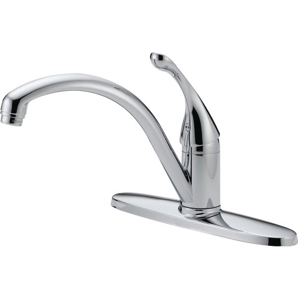 Delta® 2Handle Kitchen Faucet W/ 1.8 Gpm In Acrylic/chrome HD Supply
