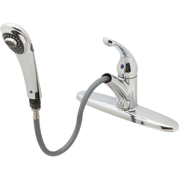 Delta® Foundations™ 1Handle Kitchen Faucet w/ 1.8 GPM in Chrome HD