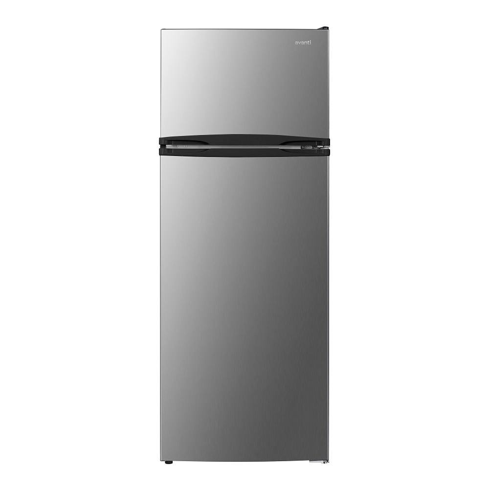 Avanti PRO 7.5 Cuft Aprtmnt Size Refrigerator Top Freezer Reversible Ss