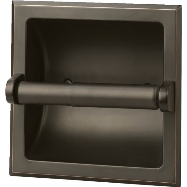 Design House Millbridge Oil-Rubbed Bronze Recessed Toilet Paper Holder